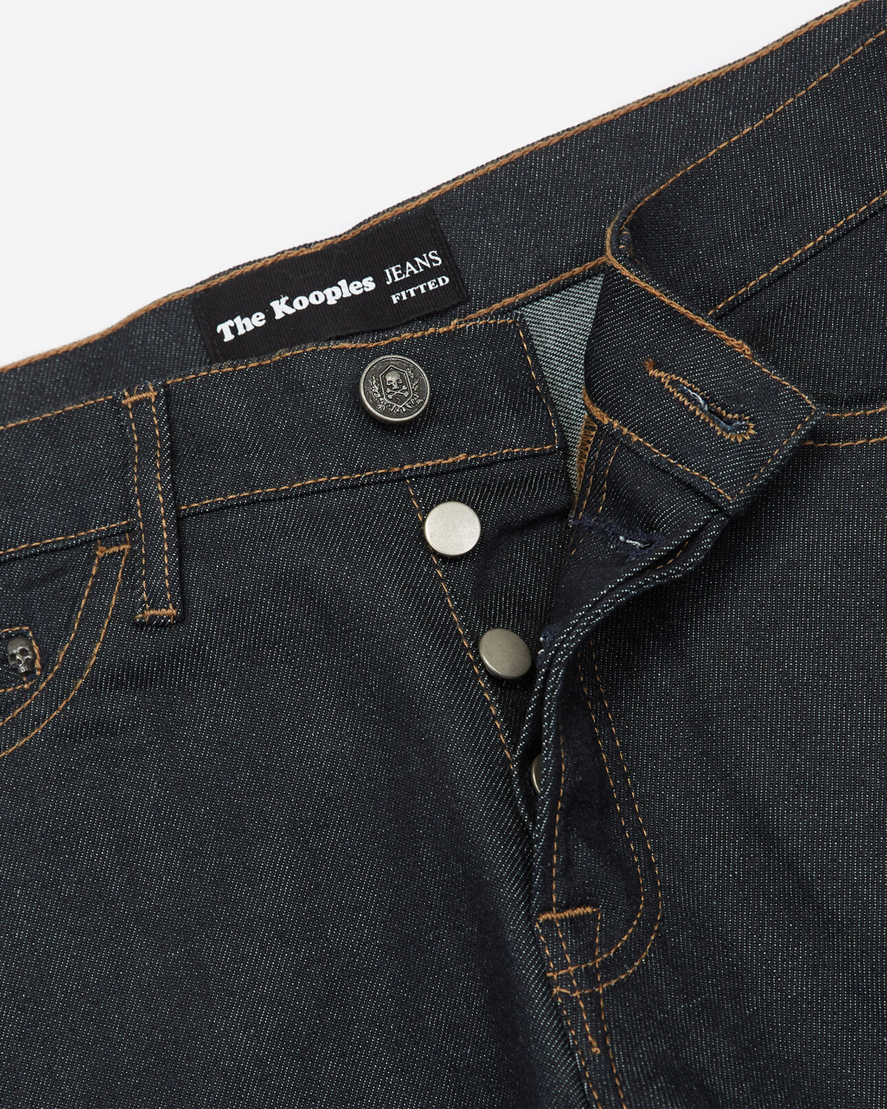 The Kooples HOMME BLUE BRUT jean brut bleu