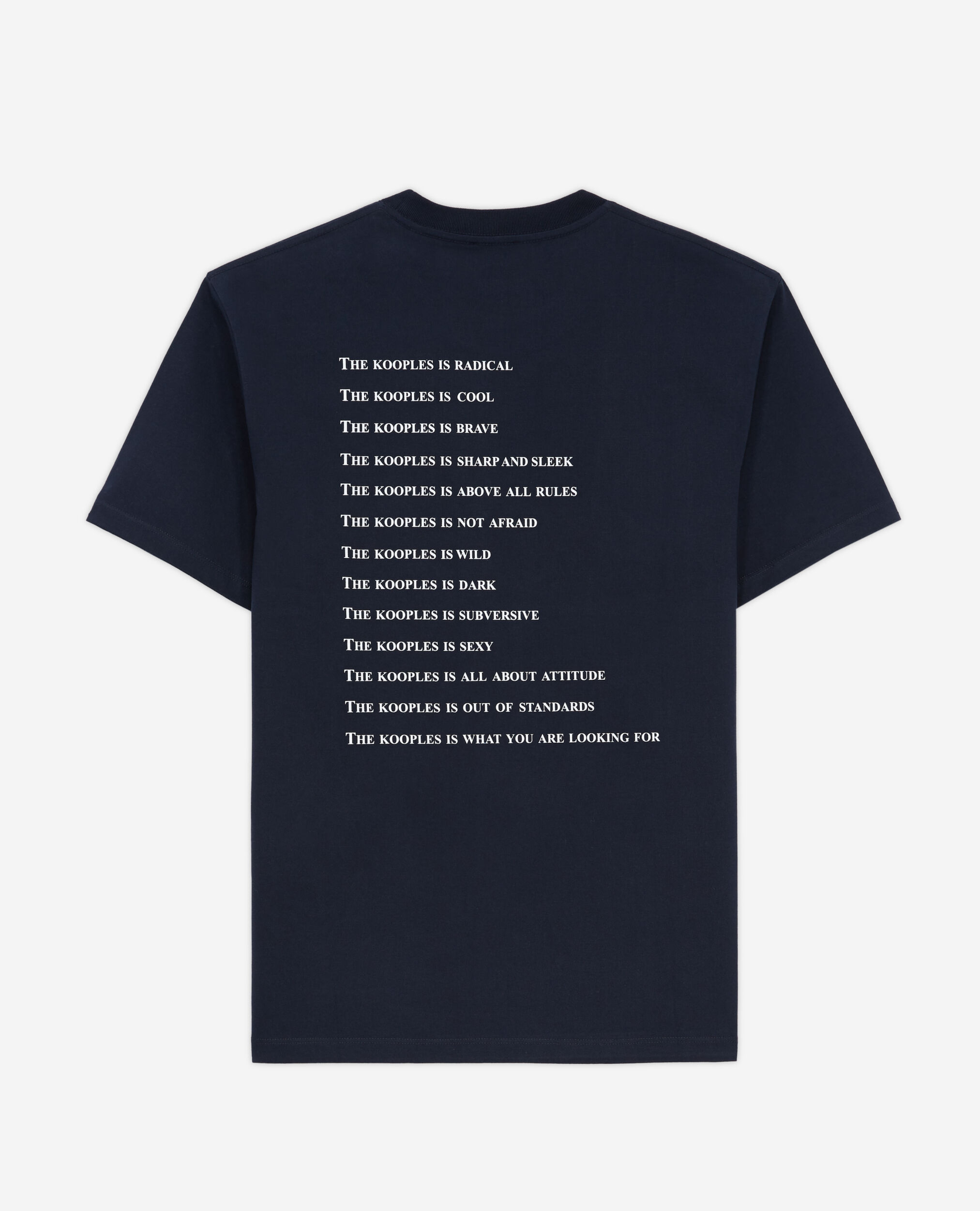 Men's blue what is t-shirt, NAVY, hi-res image number null
