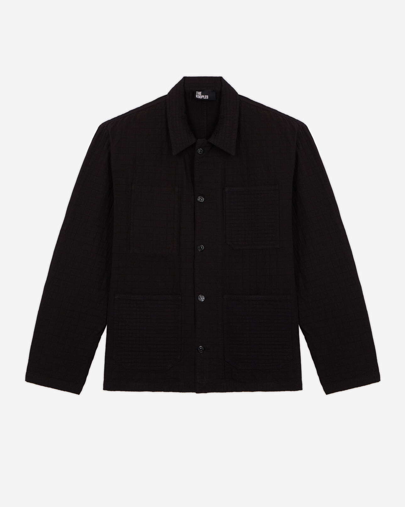 The Kooples MEN BLACK black work jacket