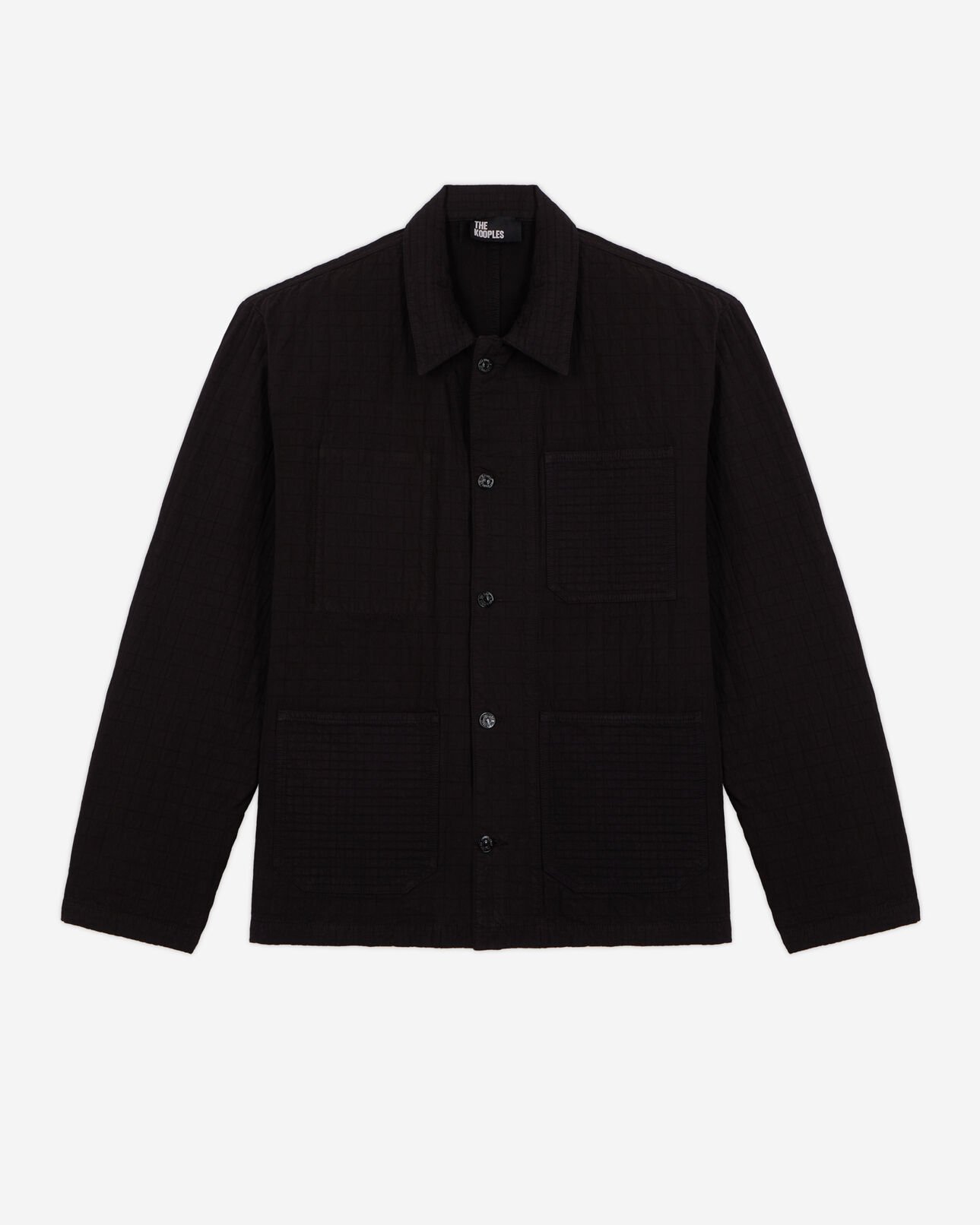 The Kooples MEN BLACK black work jacket