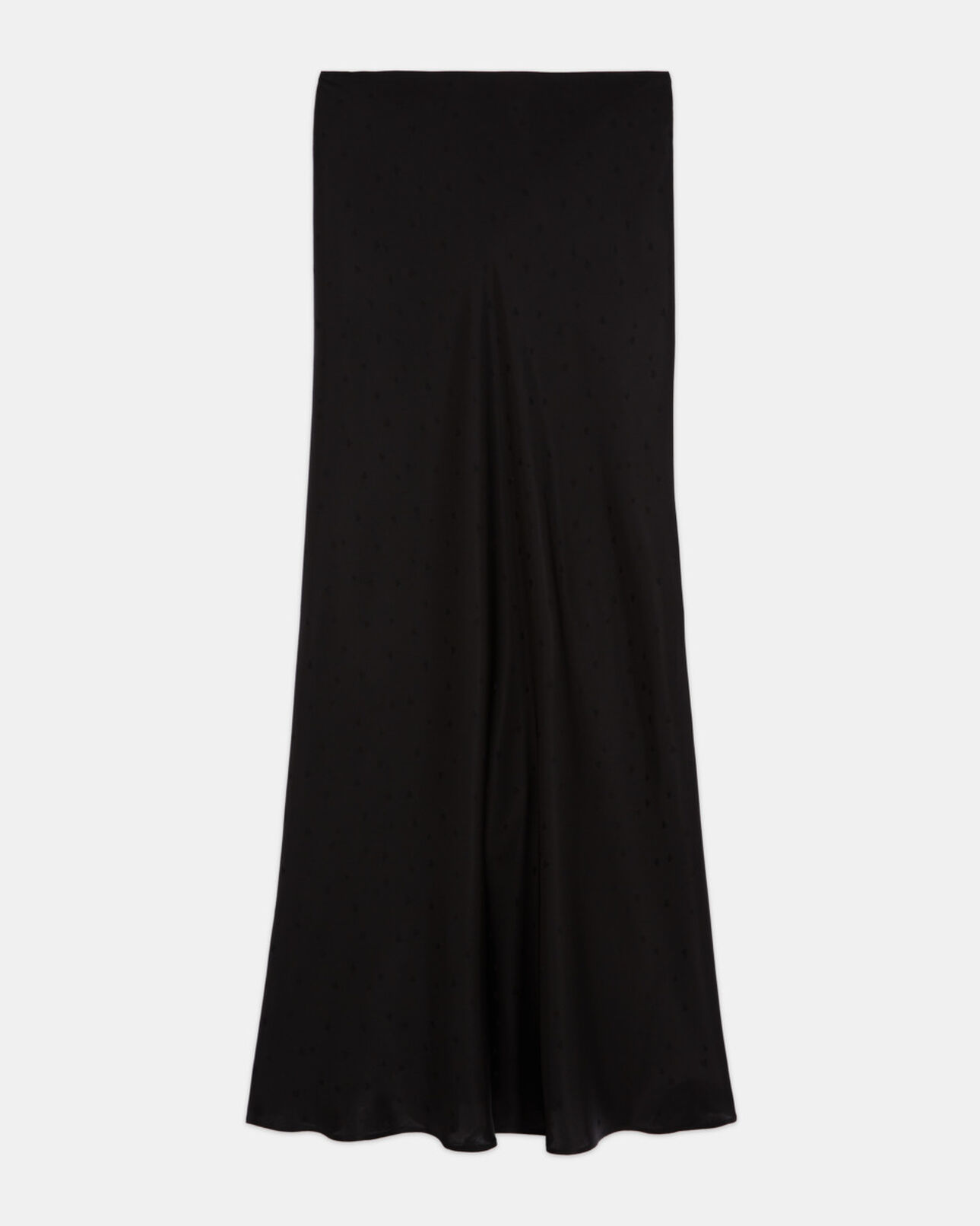 The Kooples FEMME BLACK jupe longue imprimée