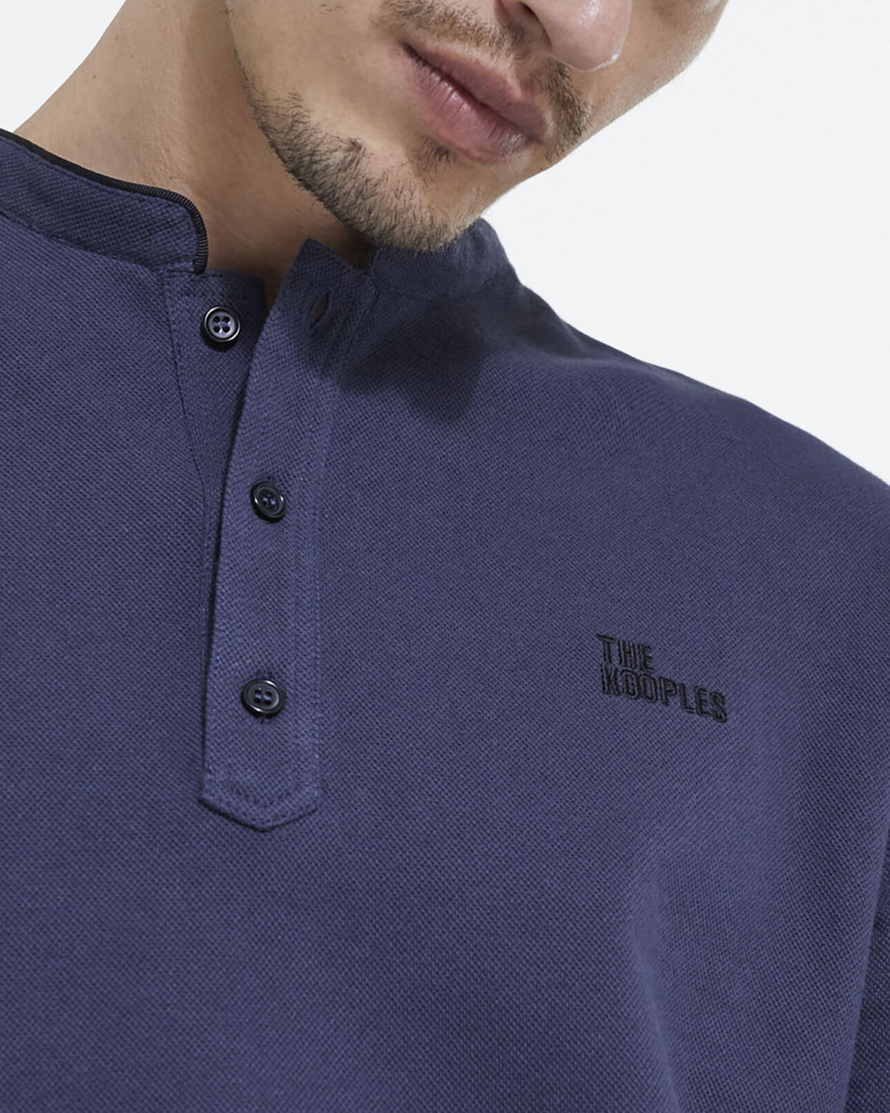 The Kooples MEN NAVY navy blue polo
