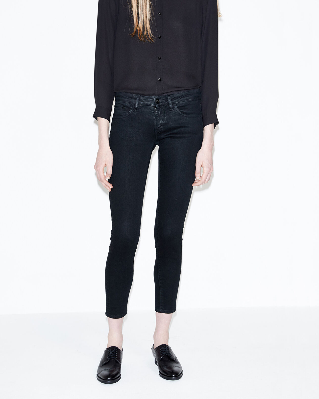 The Kooples FEMME BLACK pantalon noir