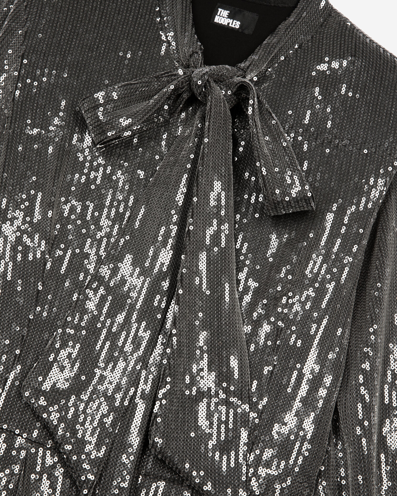 Grey sequin short dress, GREY, hi-res image number null