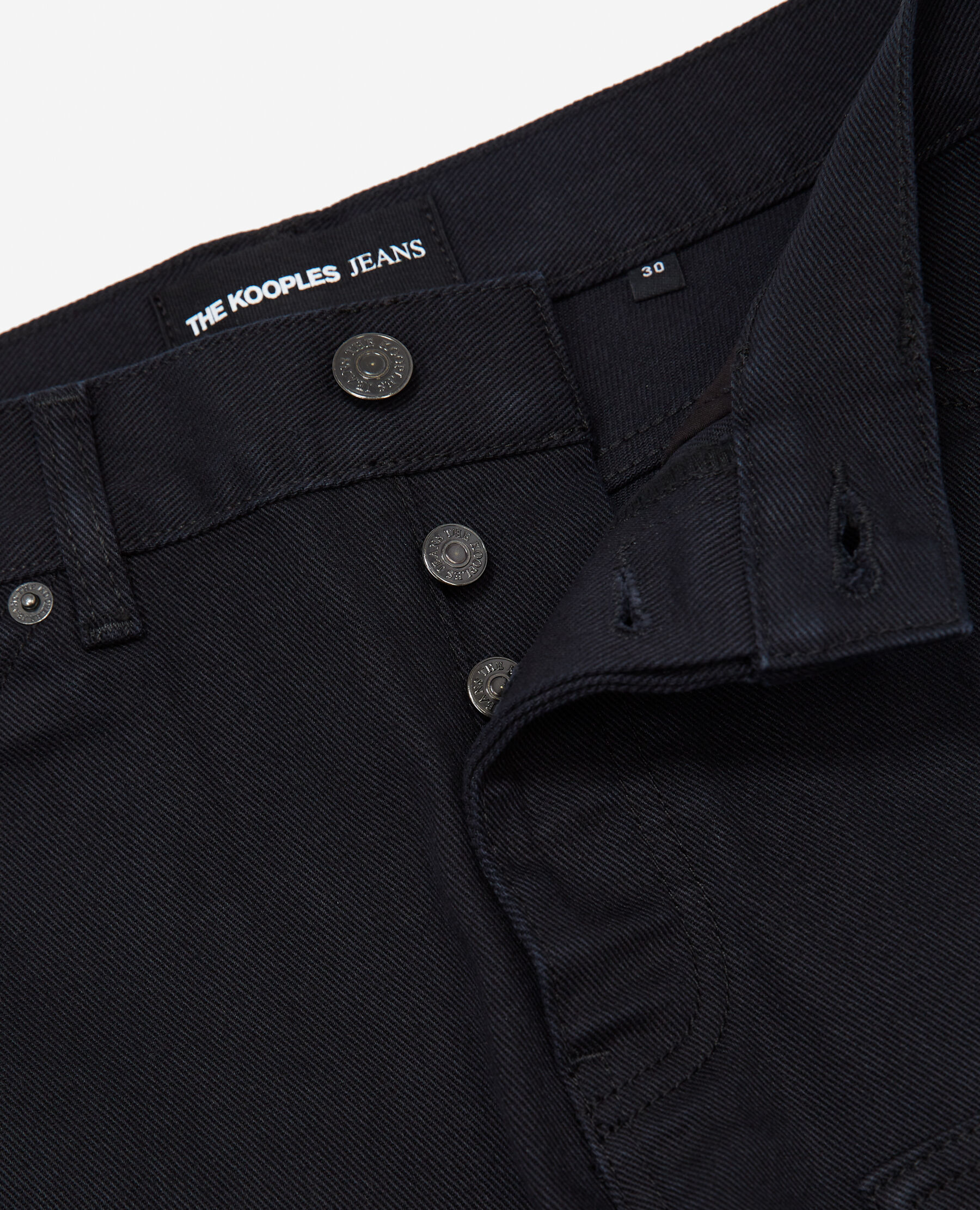 Black pocket jeans top