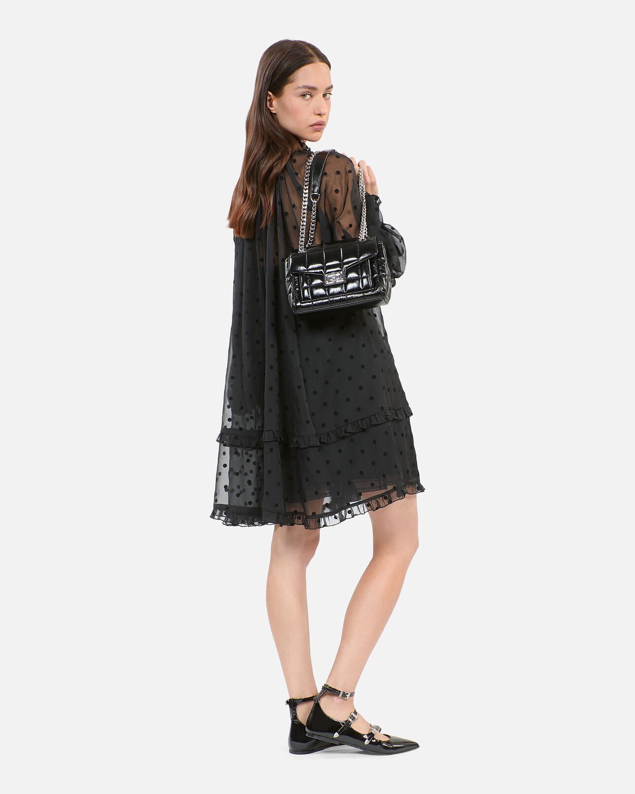 The Kooples WOMEN BLACK short black dress