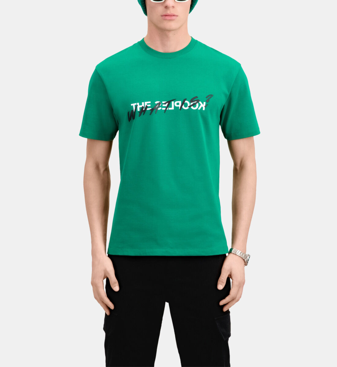 Camiseta What is verde para hombre