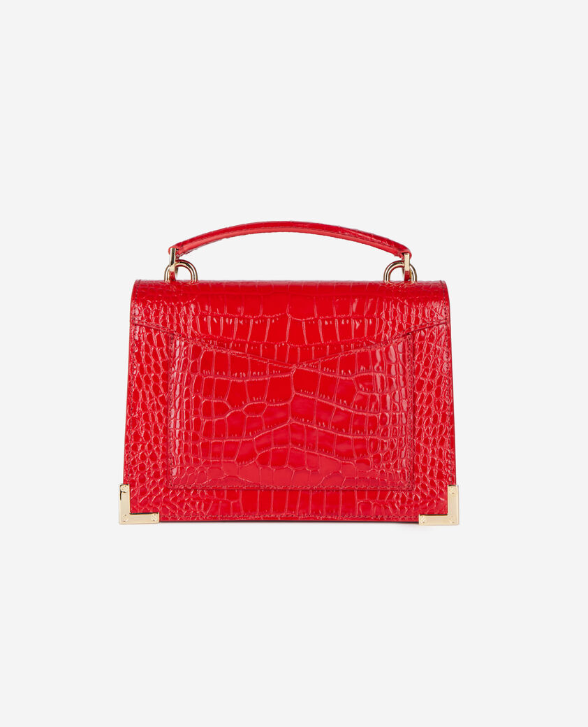 The Kooples FEMME RED sac emily small en cuir rouge