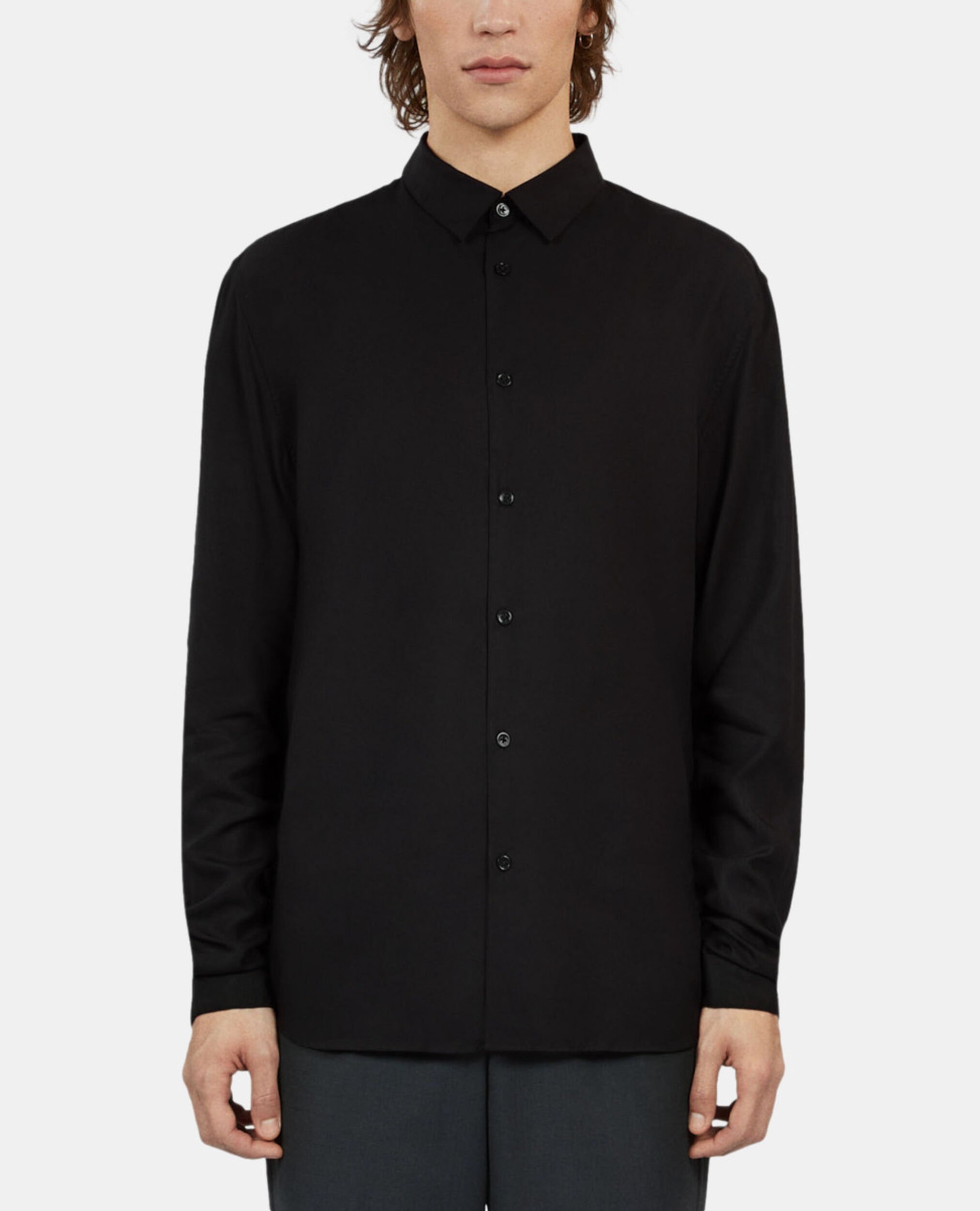 Black shirt, BLACK, hi-res image number null