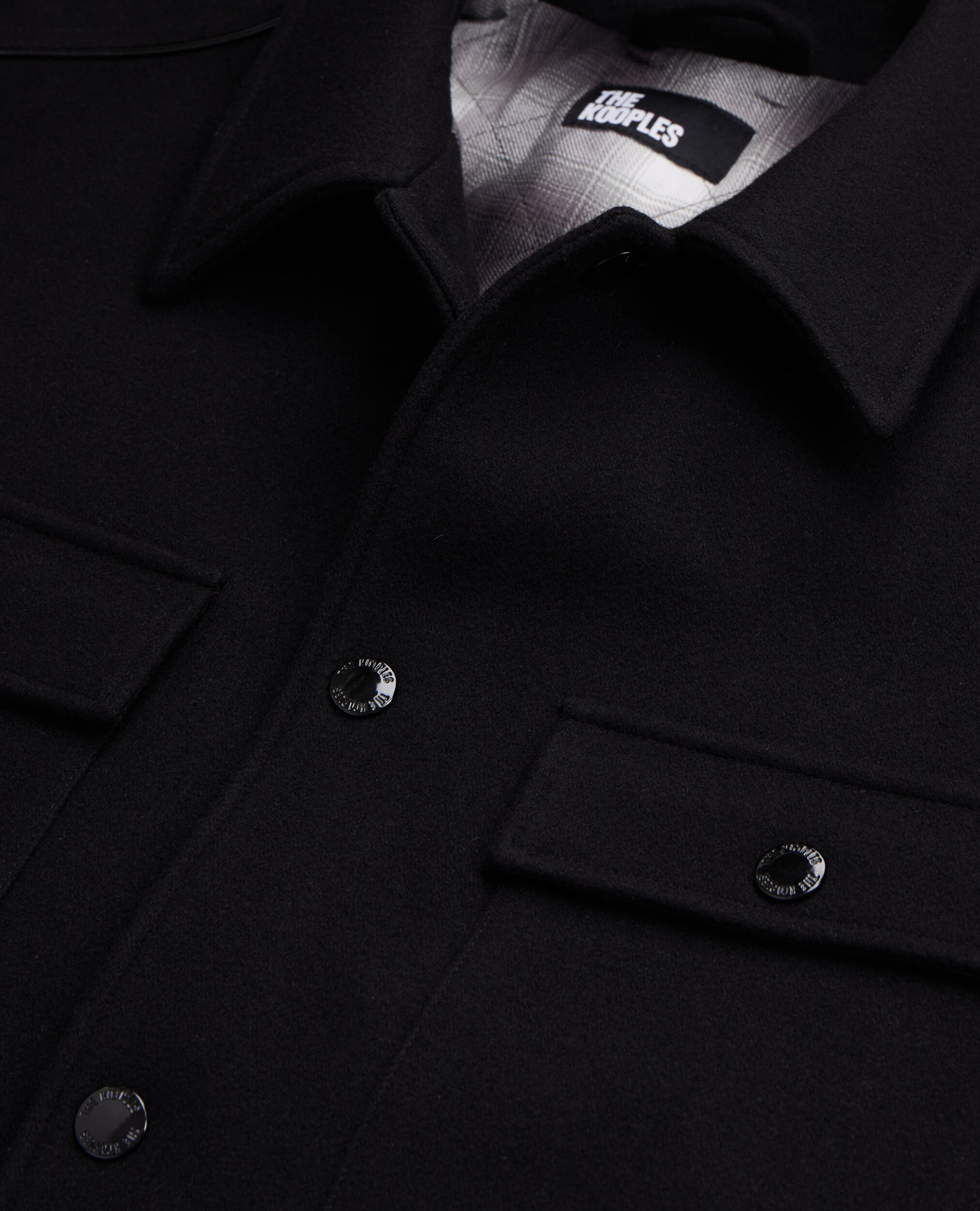 Mens black overshirt jacket hotsell