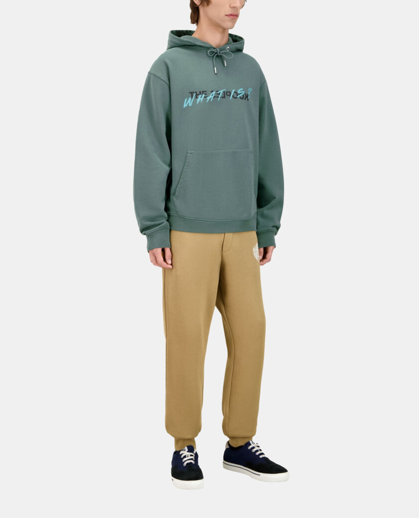 The Kooples HOMME FOREST sweatshirt &agrave; capuche what is vert