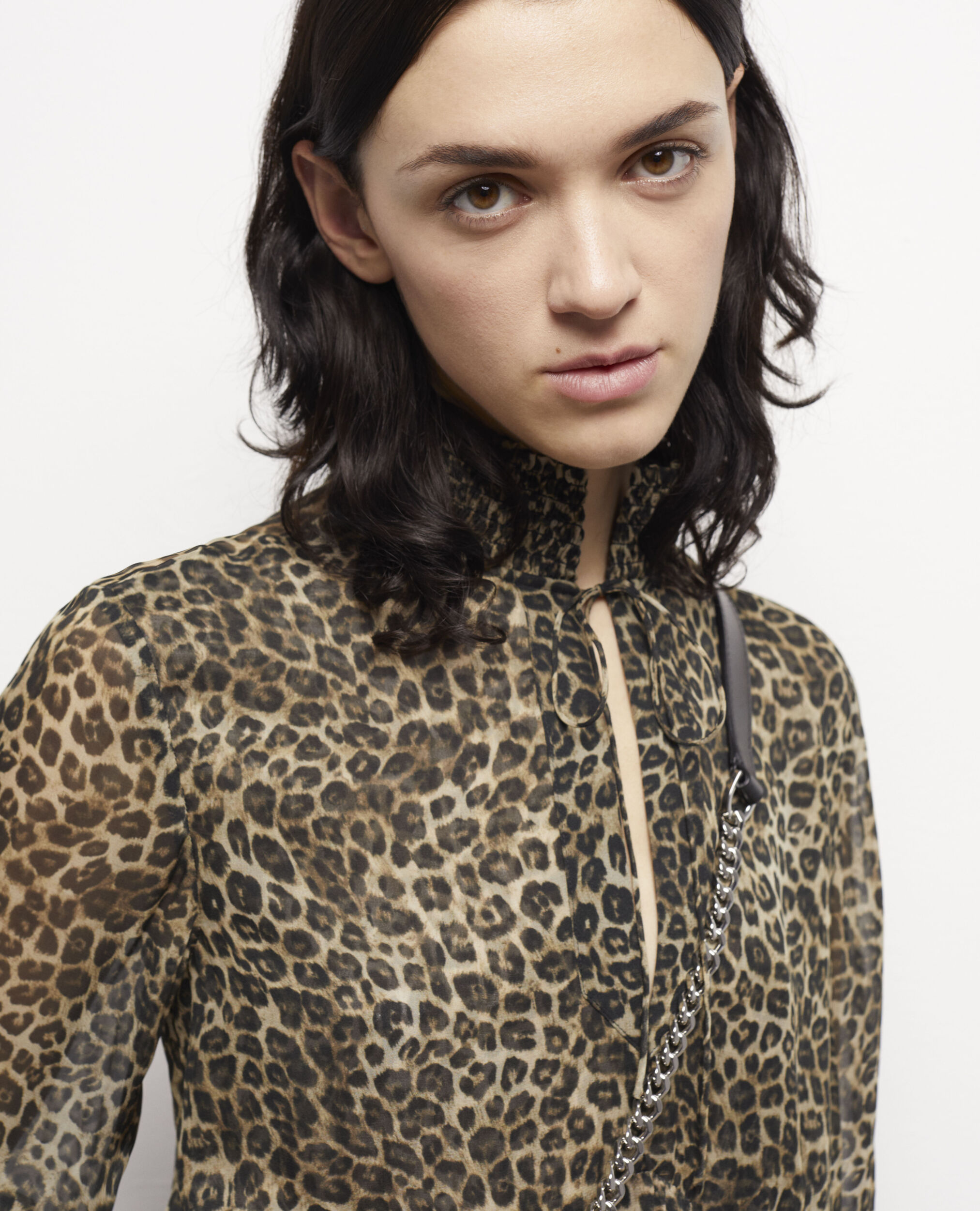 Robe longue léopard, LEOPARD, hi-res image number null