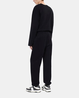 The Kooples HOMME BLACK bas de jogging blason noir