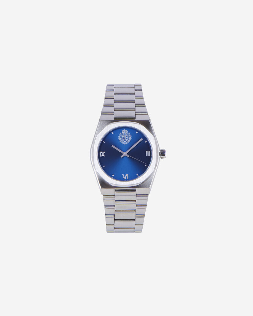 The Kooples MIXTE NAVY / SILVER montre blazon argentée