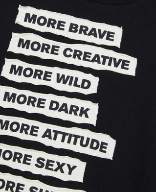 The Kooples MEN BLACK WASHED black long-sleeved t-shirt