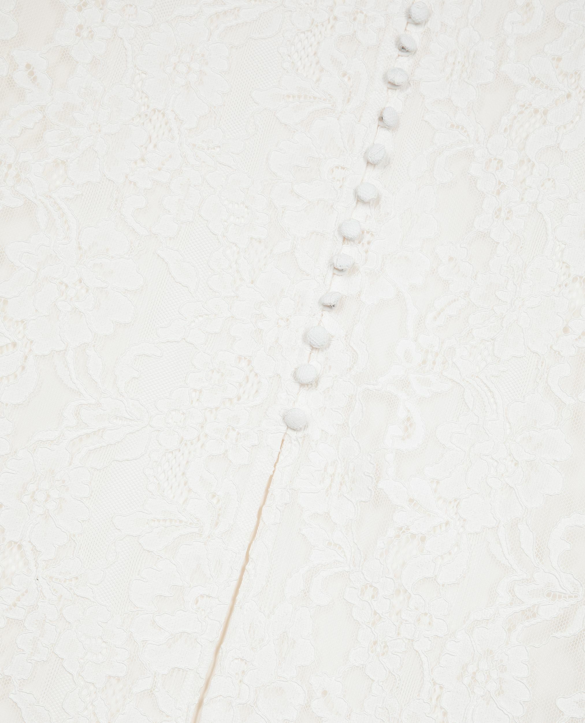 Jupe longue en dentelle blanche, ECRU, hi-res image number null