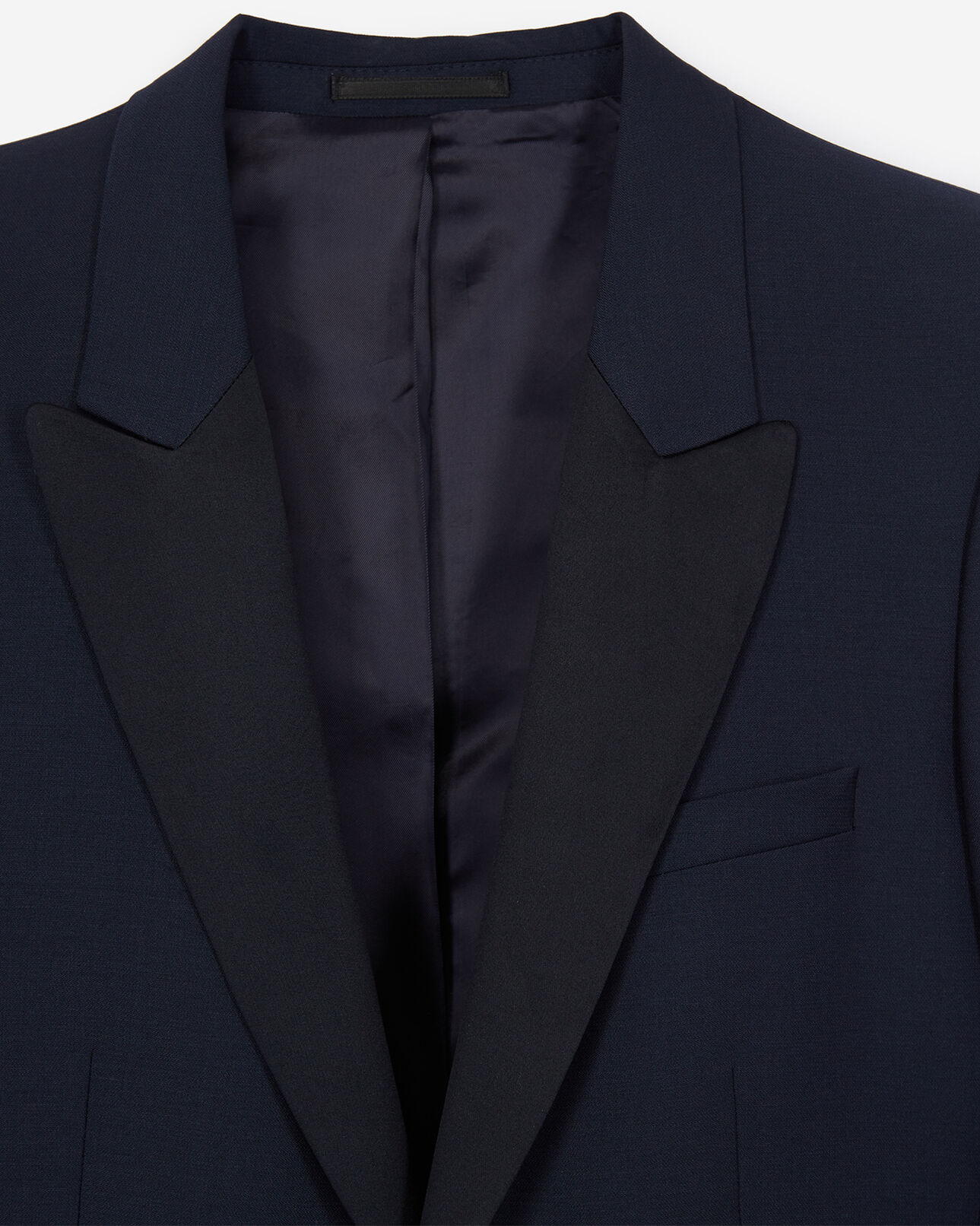 The Kooples MEN NAVY navy blue wool dinner jacket