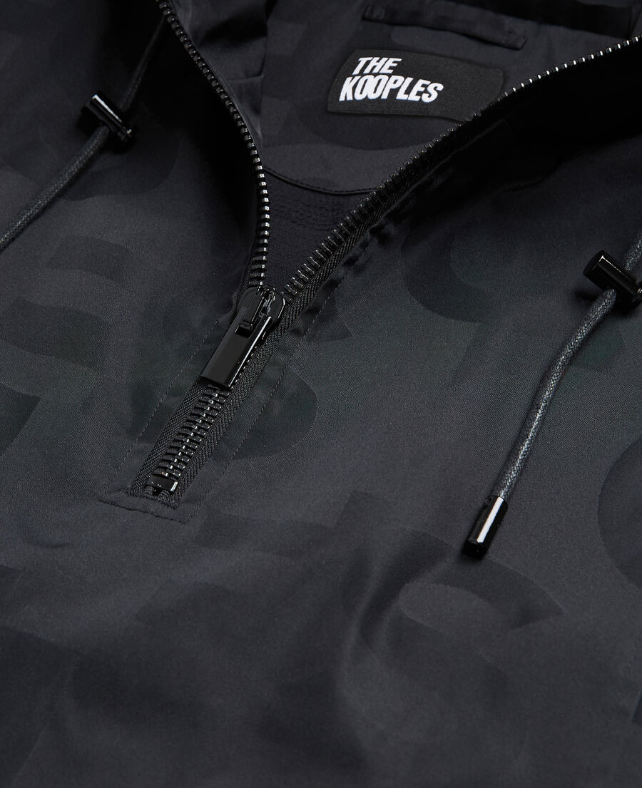 the kooples black jacket with logo