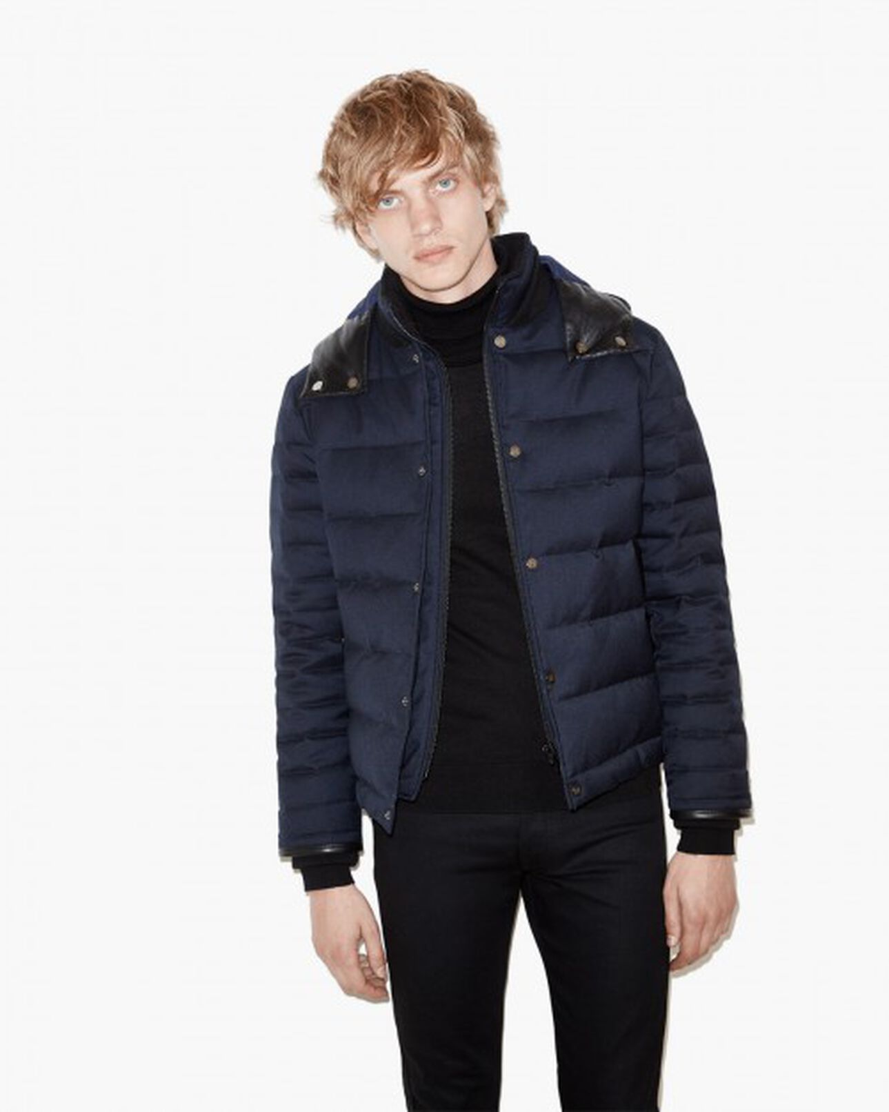 The Kooples HOMME NAVY doudoune bleu marine