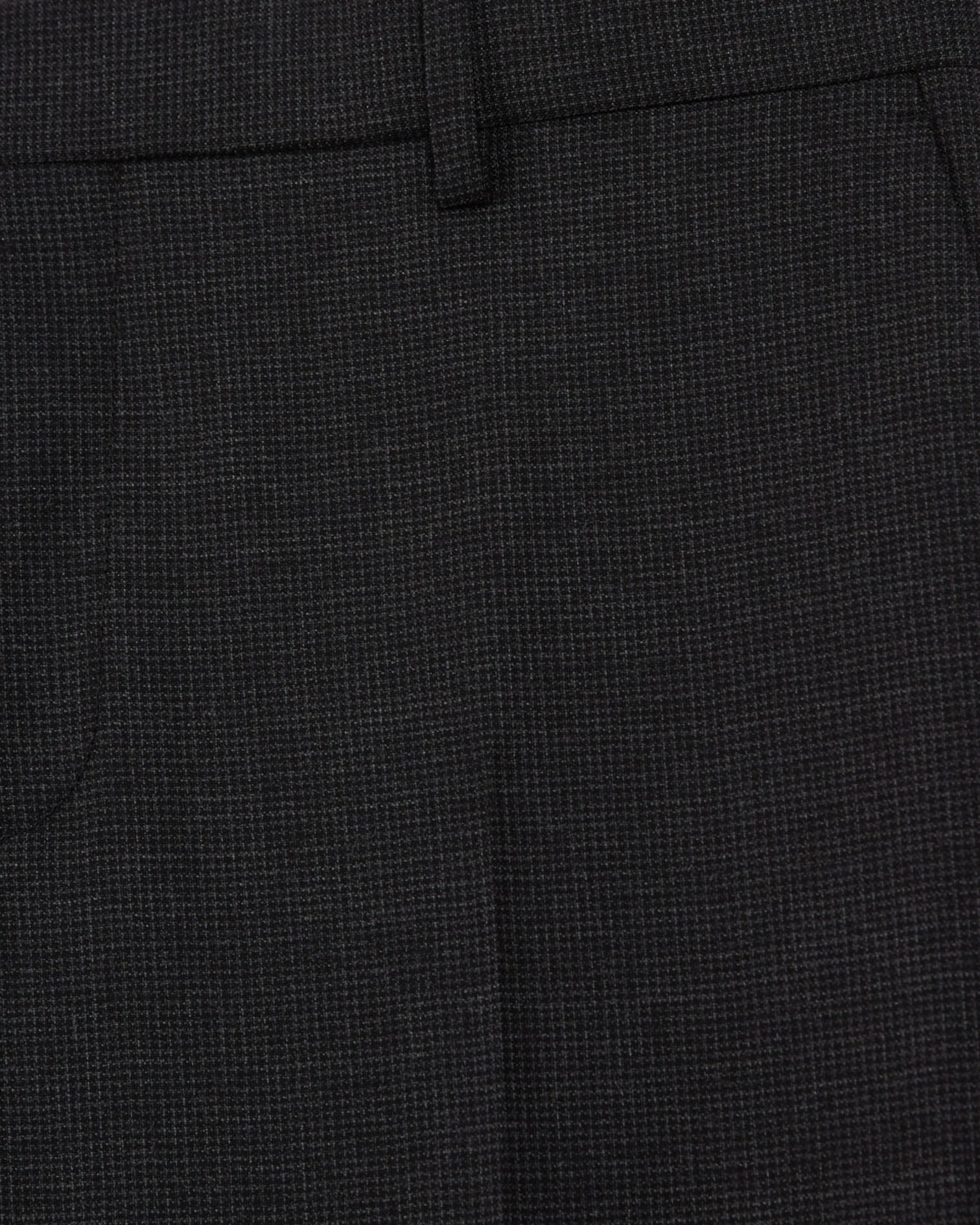 Black wool suit pants, BLACK, hi-res image number null