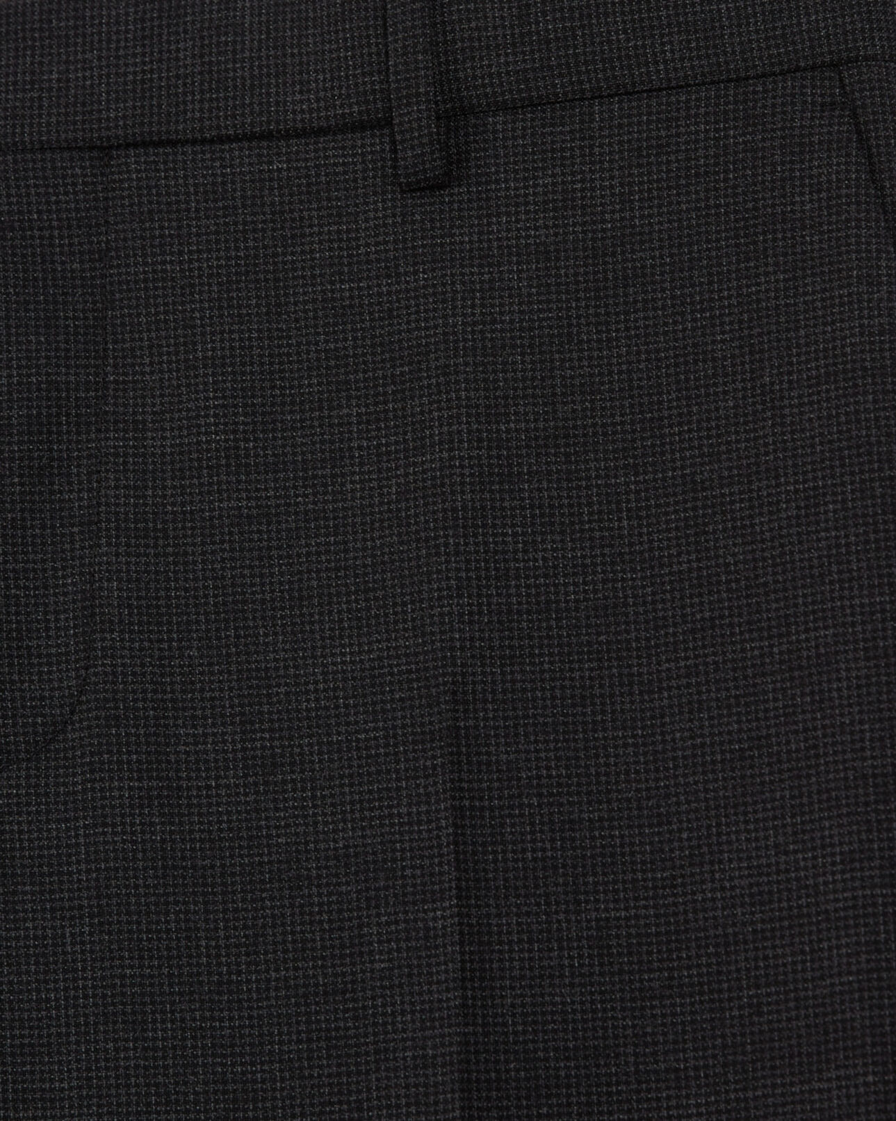 The Kooples MEN BLACK black wool suit pants