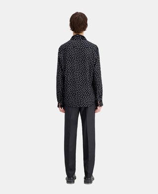 The Kooples HOMME BLACK WHITE chemise imprimée