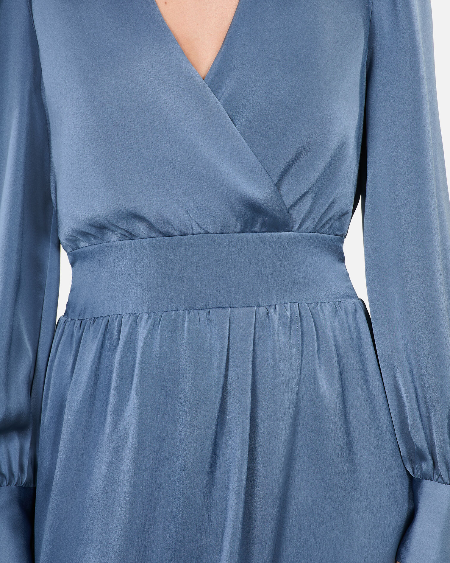 Short blue dress, BLUE VINTAGE, hi-res image number null