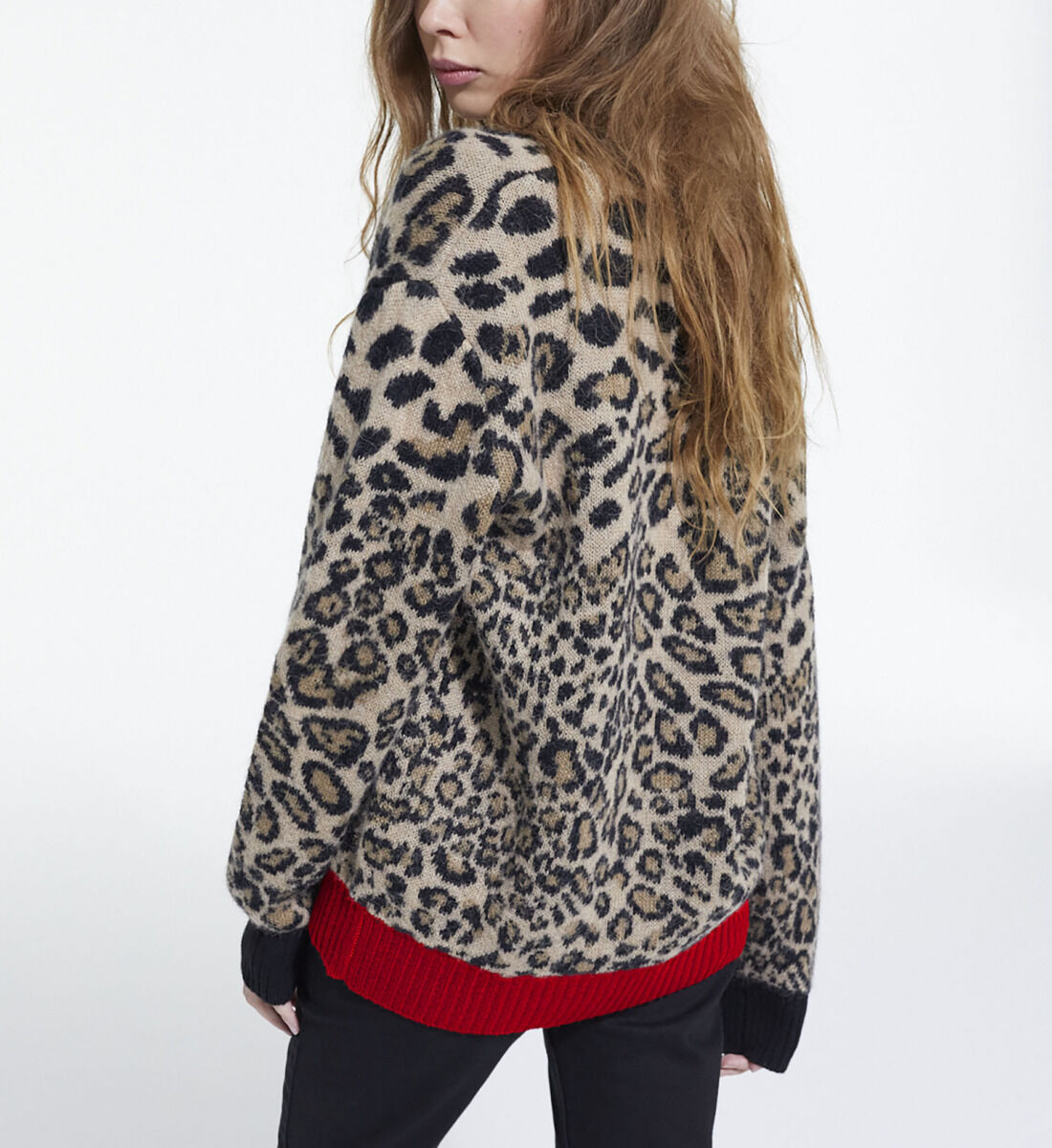 Snakeskin print clearance cardigan
