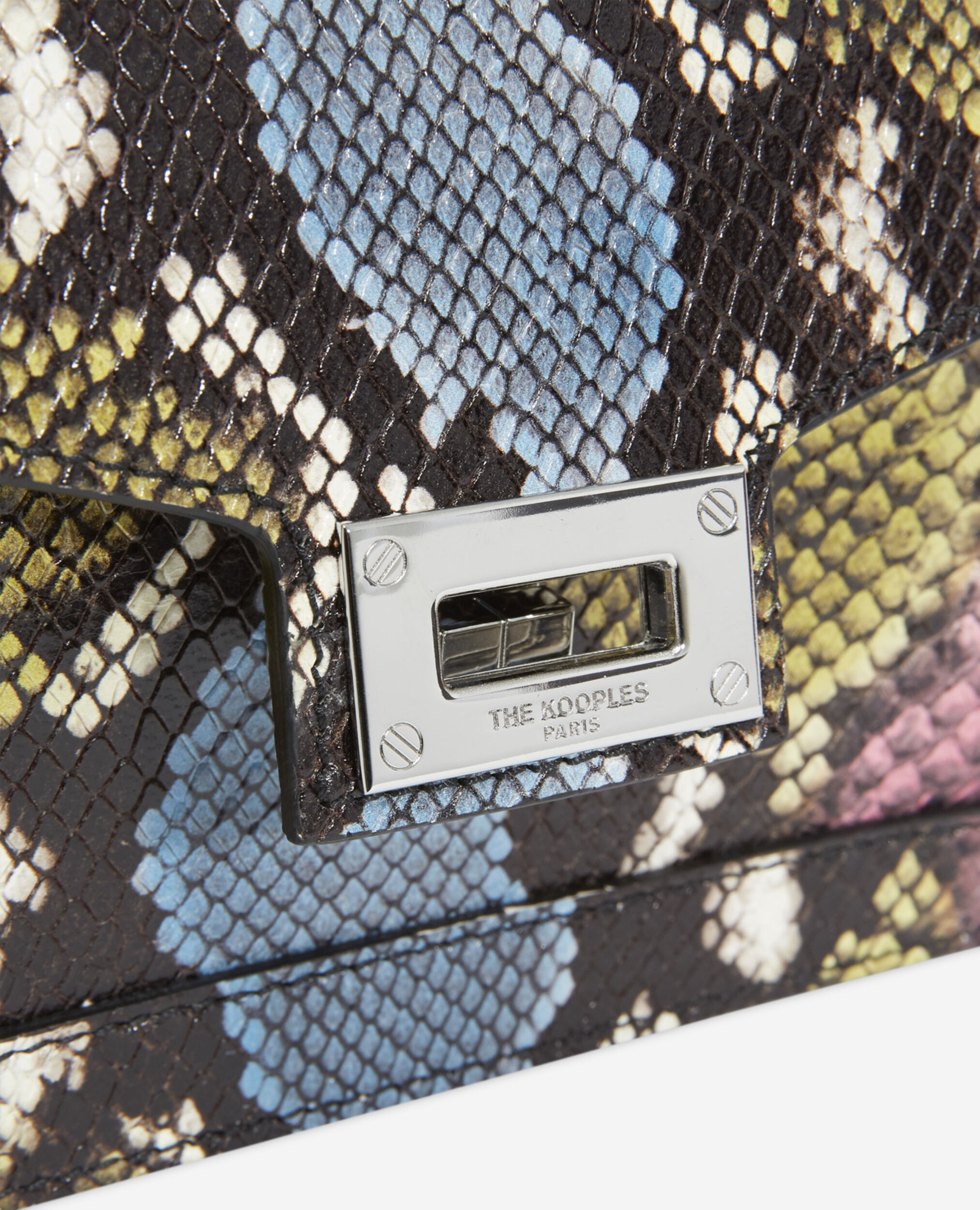 Kleine Emiliy Tasche aus mehrfarbigem Leder, MULTICOLOR, hi-res image number null