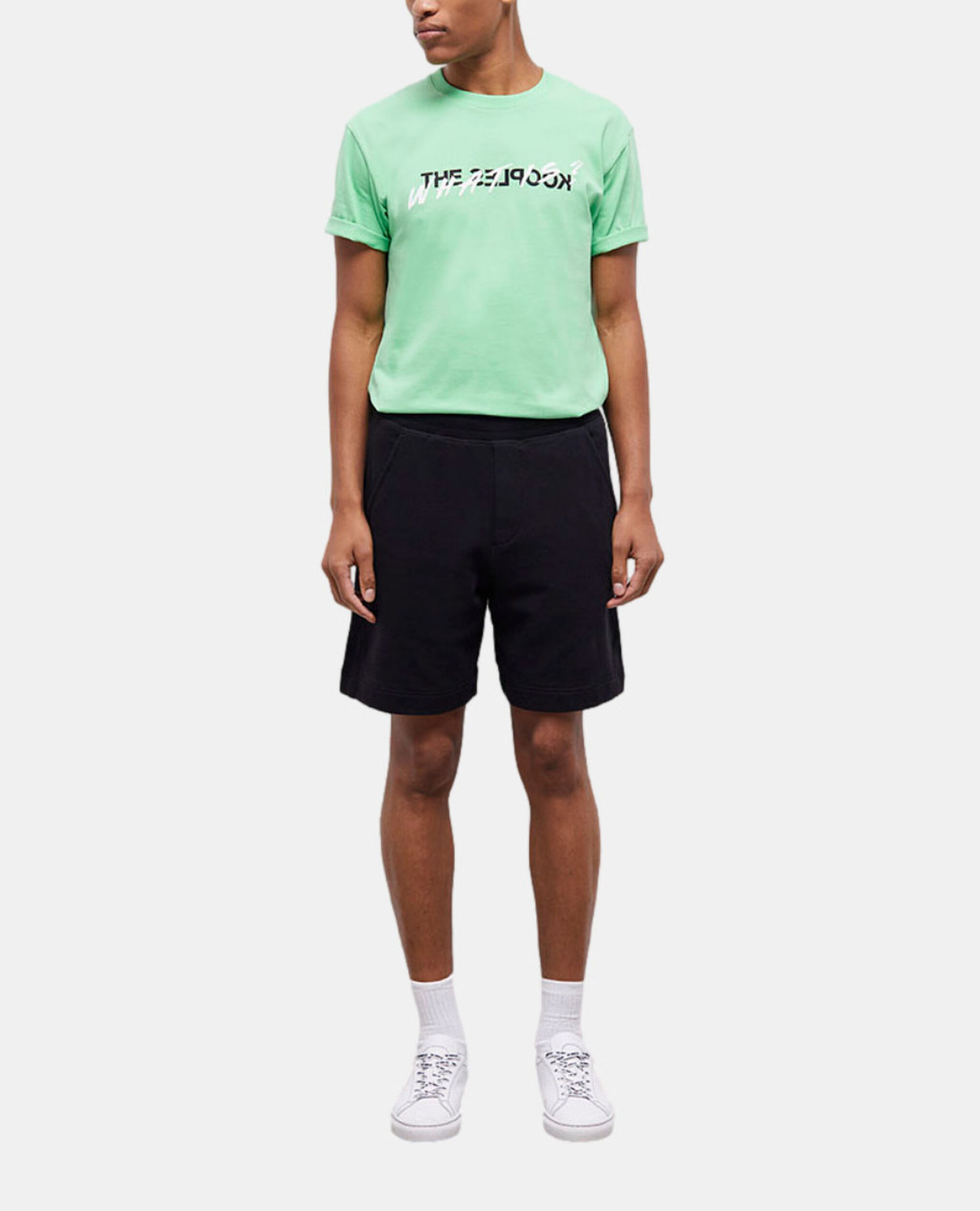 Short molletonné noir, BLACK, hi-res image number null