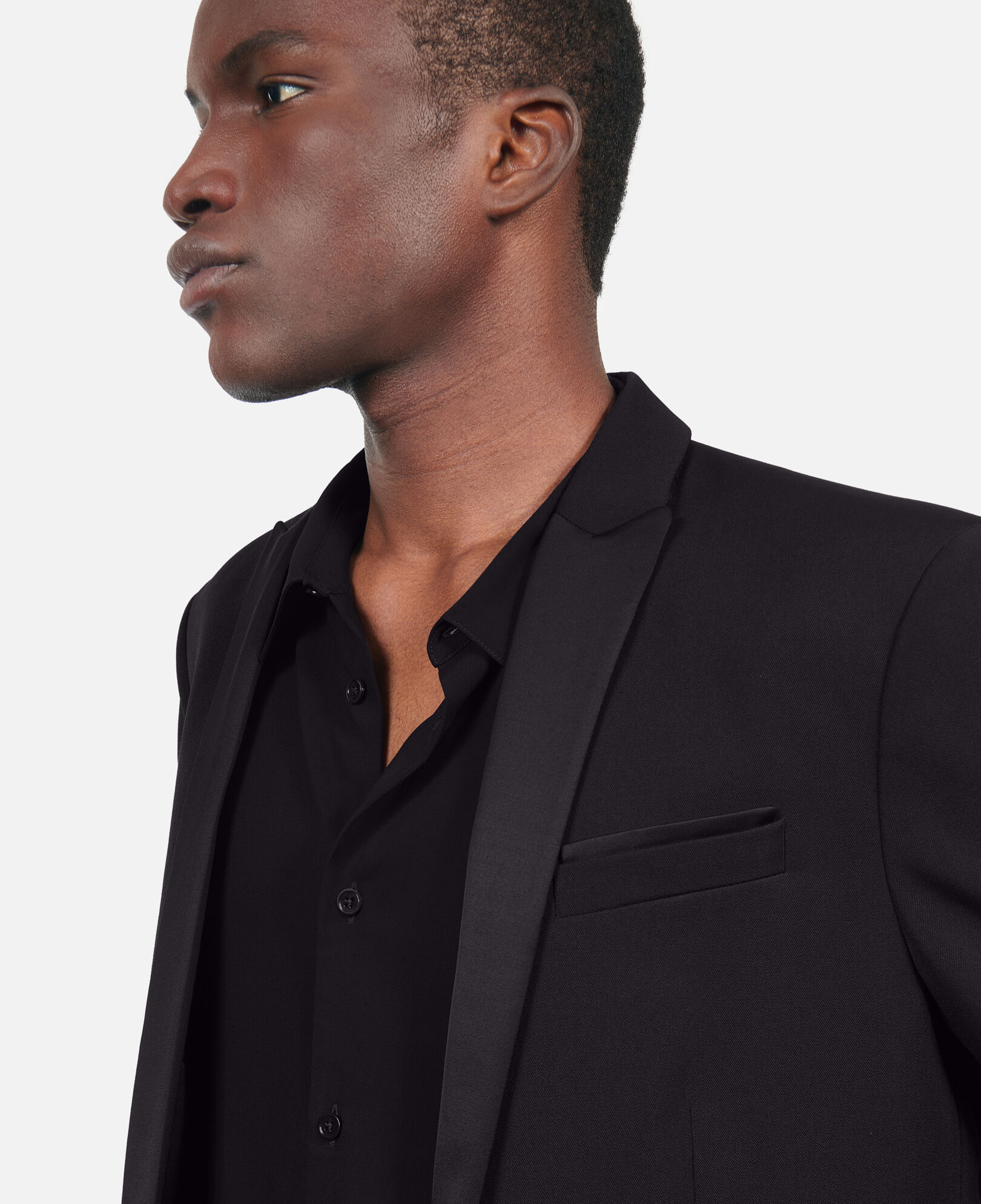 The Kooples HERREN BLACK schwarze smokingjacke