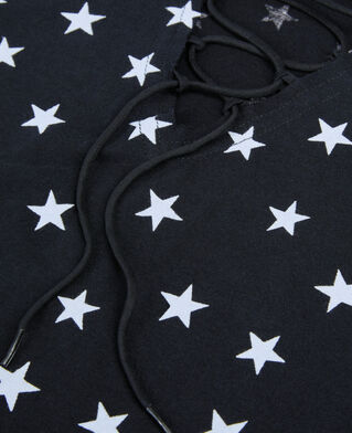 The Kooples F BLACK WASHED black stars print t-shirt