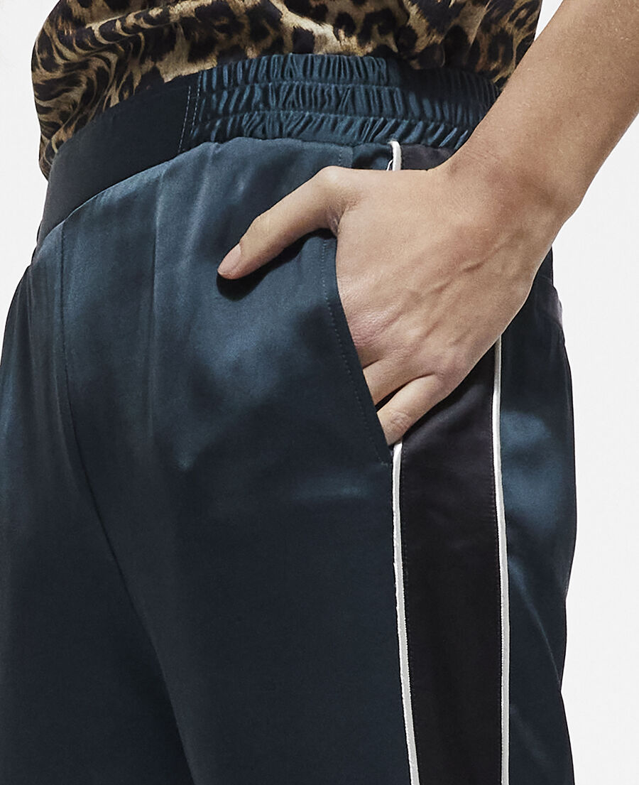 The Kooples F GREEN NAVY khaki joggers