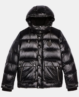 The Kooples MEN BLACK black blazon down jacket