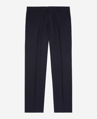 The Kooples MEN NAVY navy blue straight suit pants