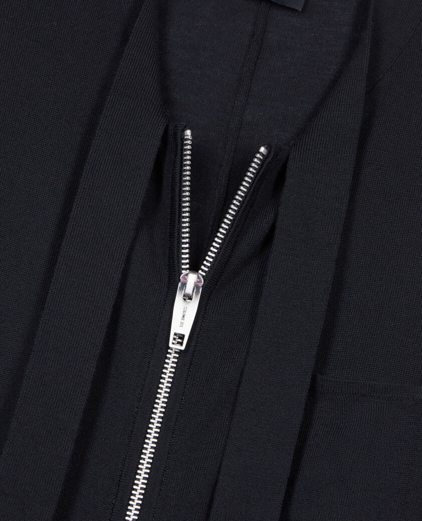 The Kooples FEMME BLACK cardigan en laine noir