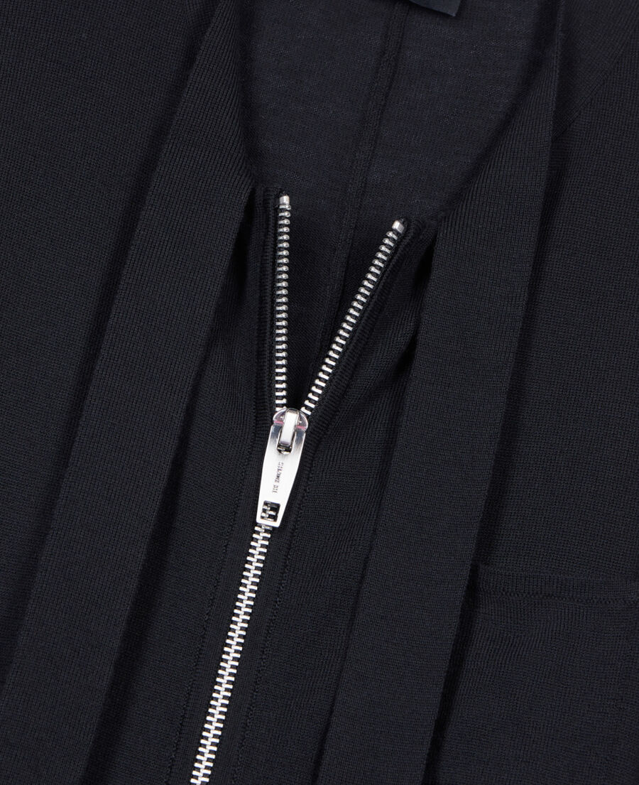 The Kooples FEMME BLACK cardigan en laine noir