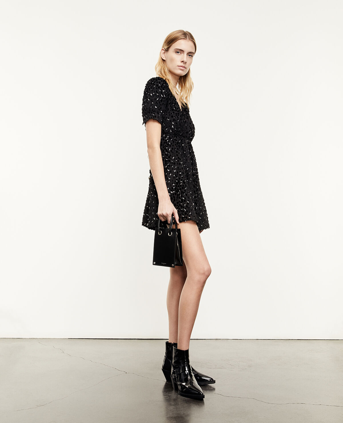 The kooples polka dot dress sales