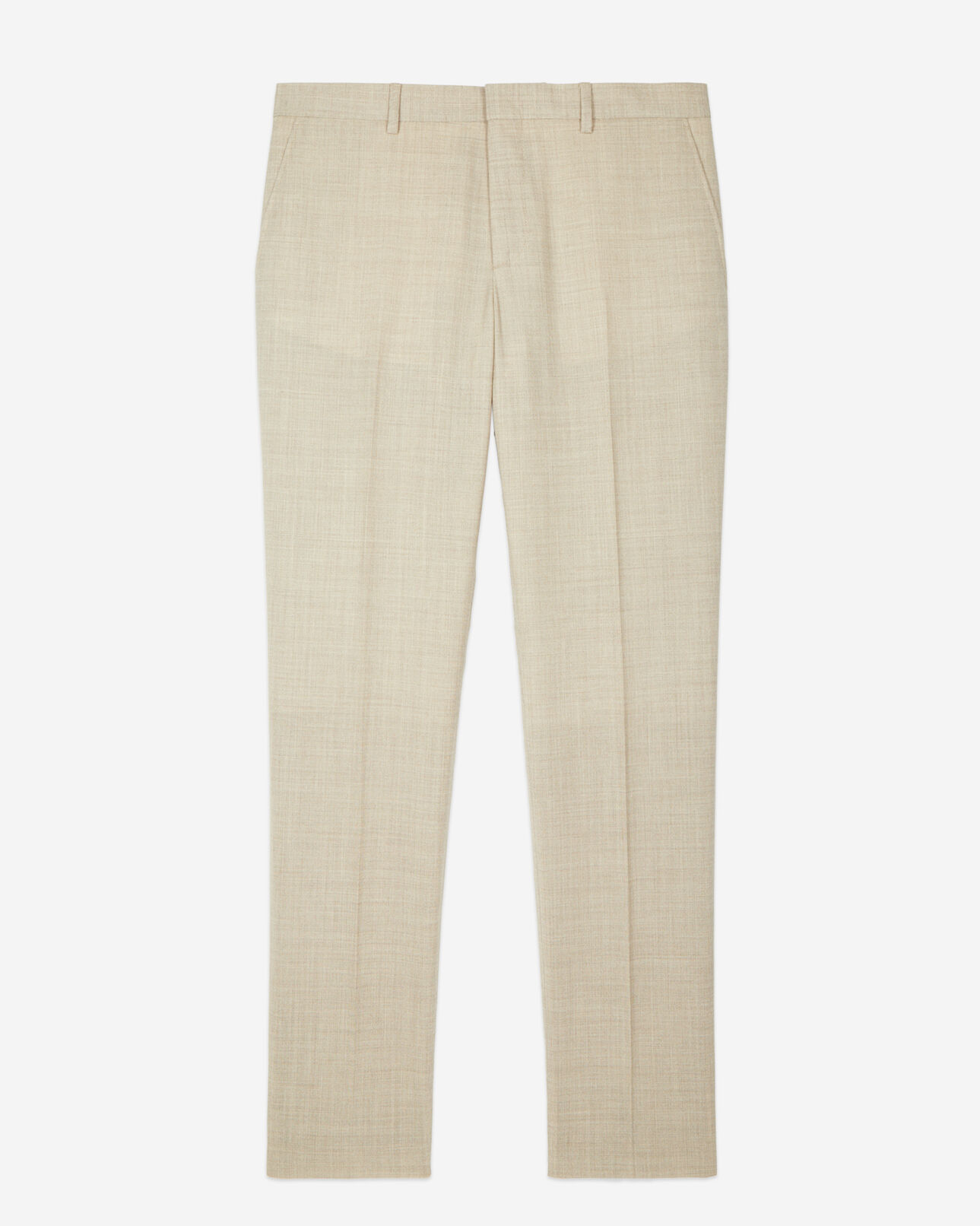 The Kooples H BEIGE beige slim fit wool suit pants