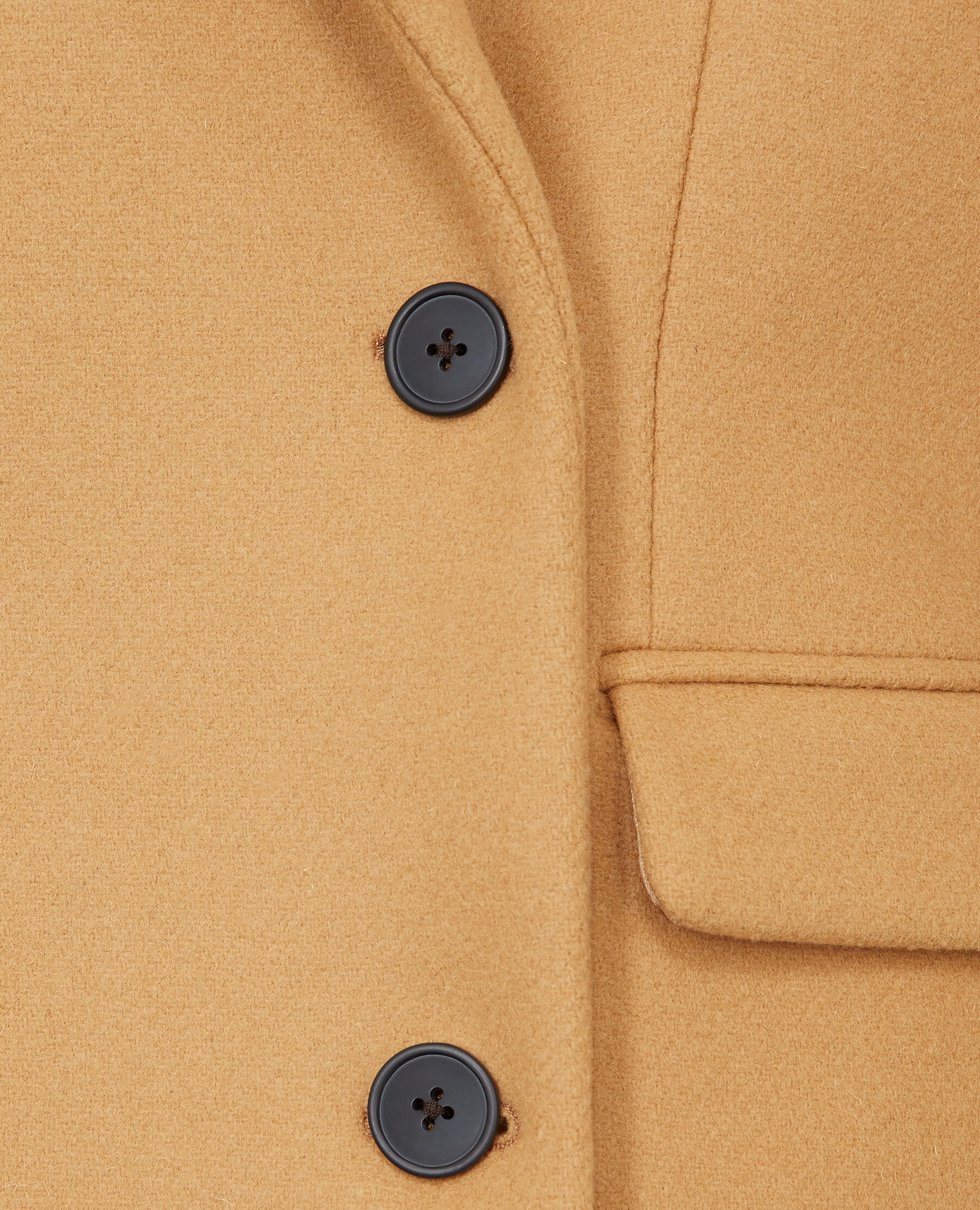 Caban camel hotsell femme
