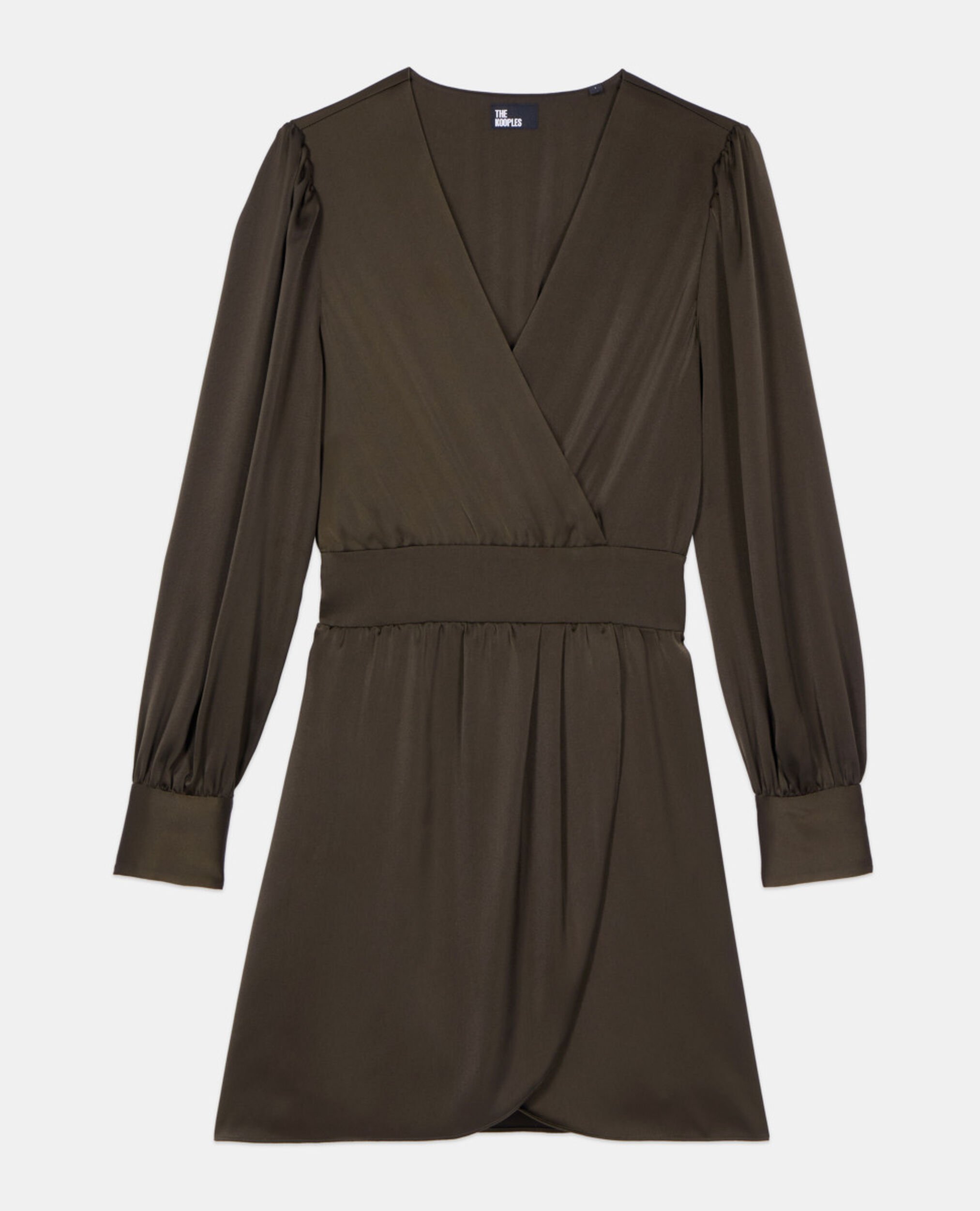 Robe courte kaki, KAKI, hi-res image number null