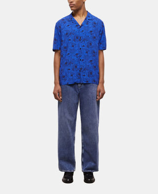 The Kooples HOMME BLUE chemise imprimée