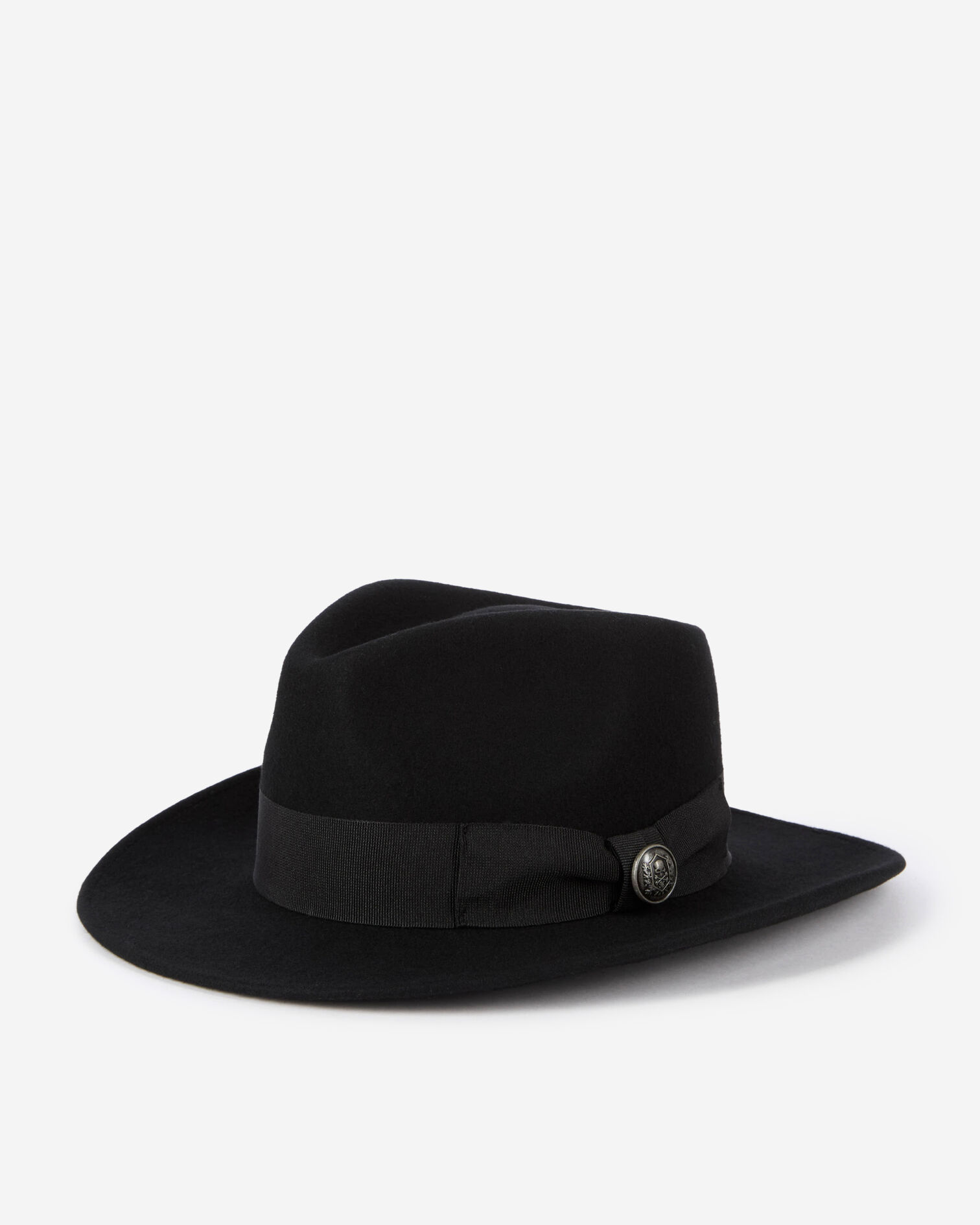Black wool hat, BLACK, hi-res image number null