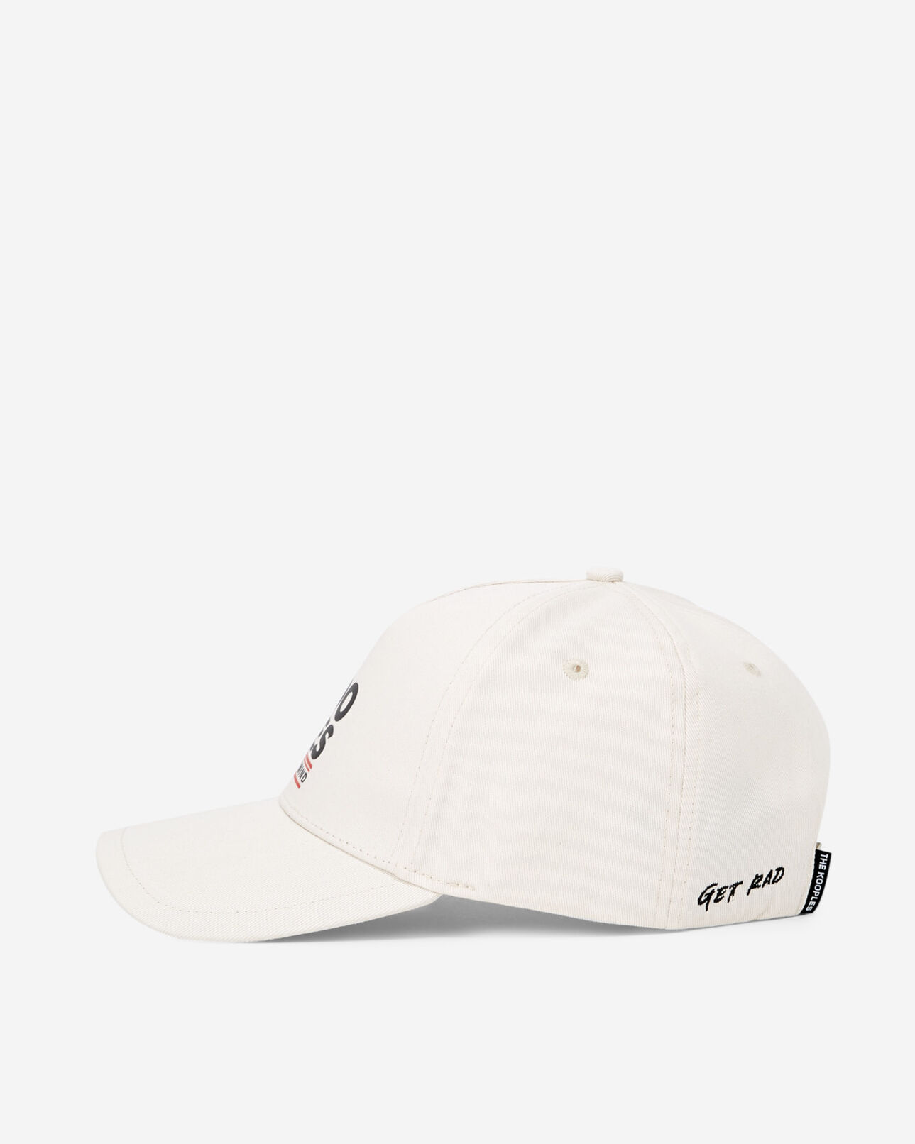 The Kooples MIXED ECRU cotton cap