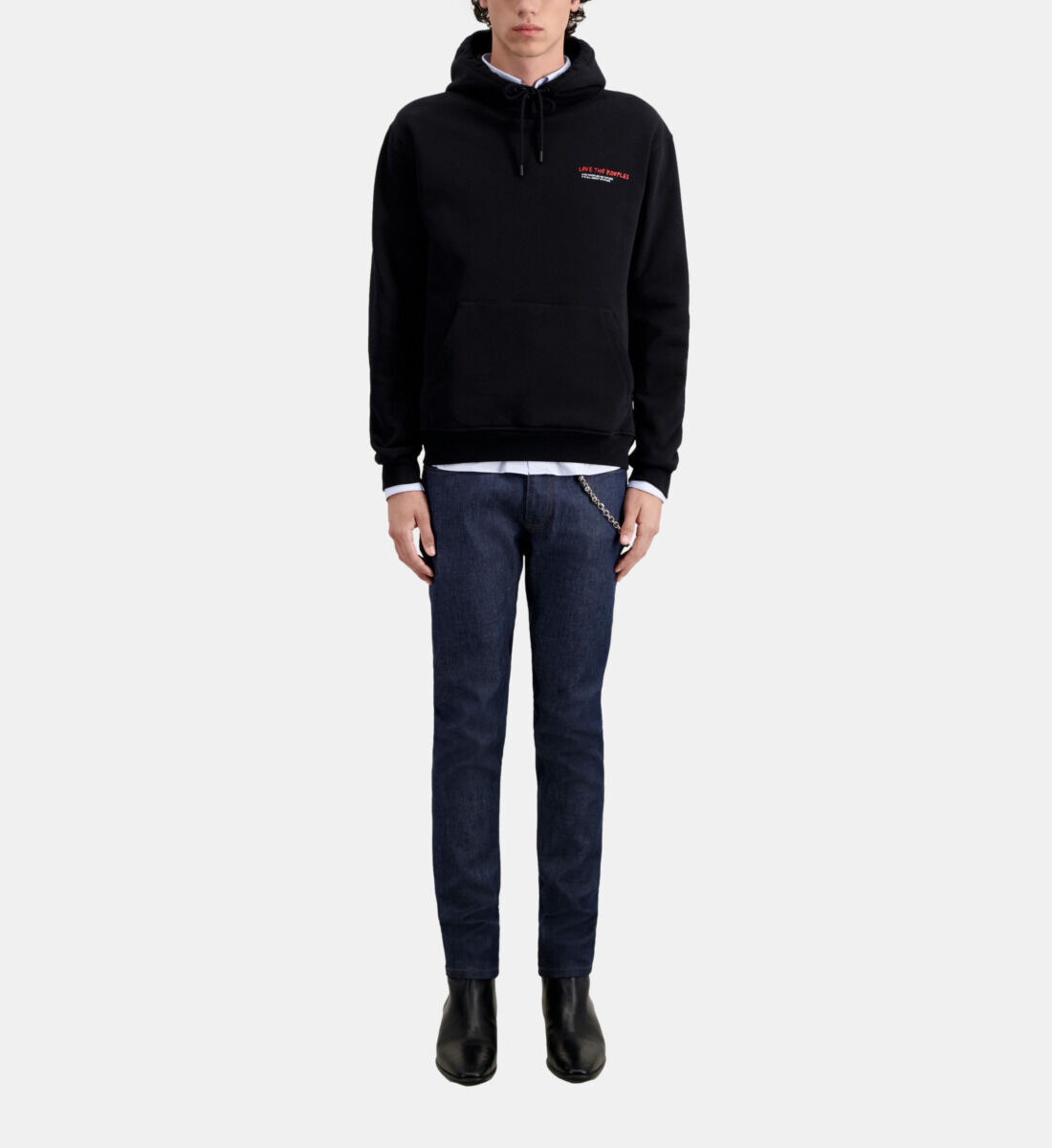 Sweatshirt Homme I Love Kooples noir The Kooples France