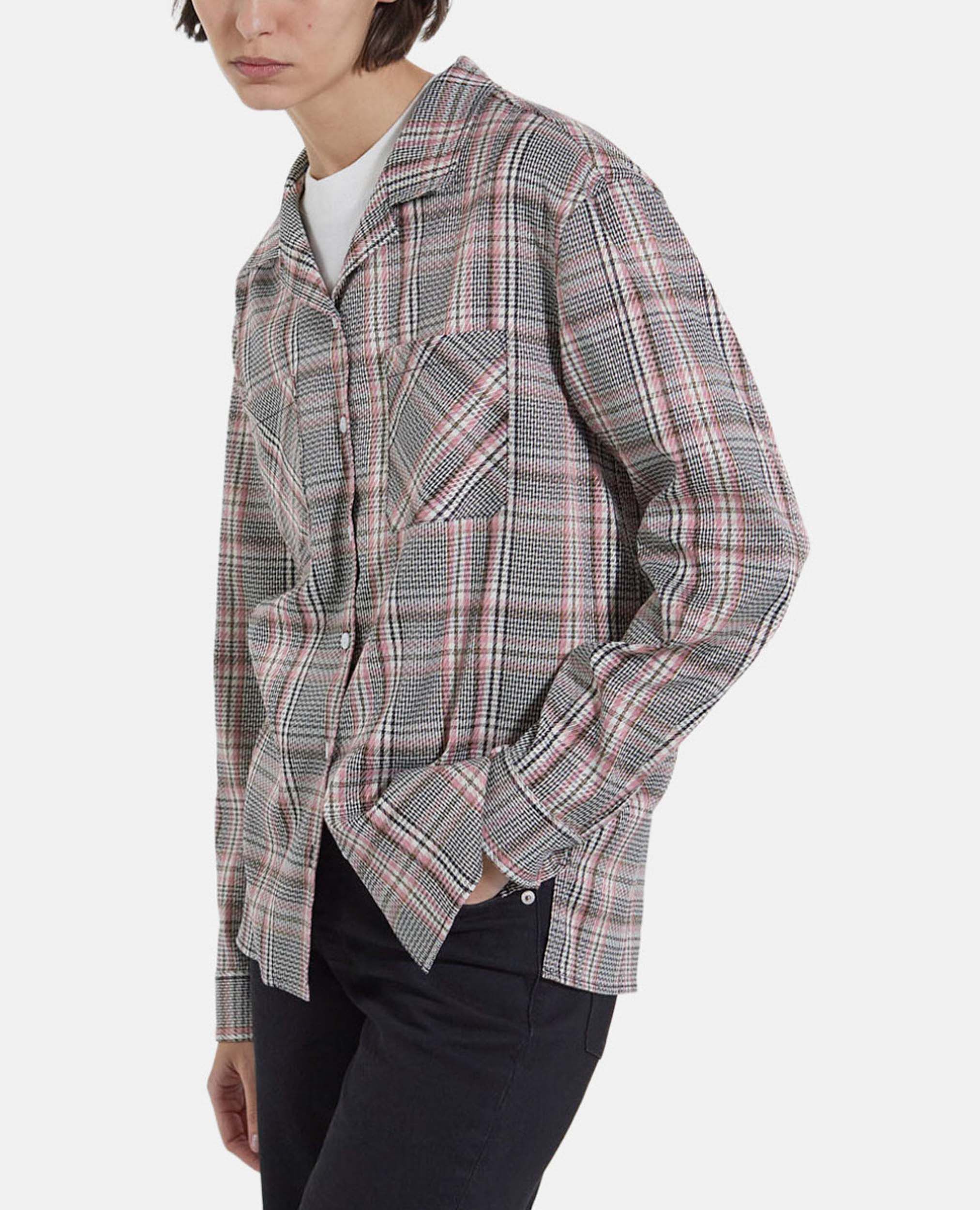 Chemise deals oversize carreaux