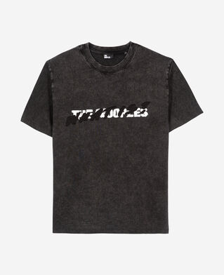 The Kooples MEN BLACK WASHED black what is t-shirt