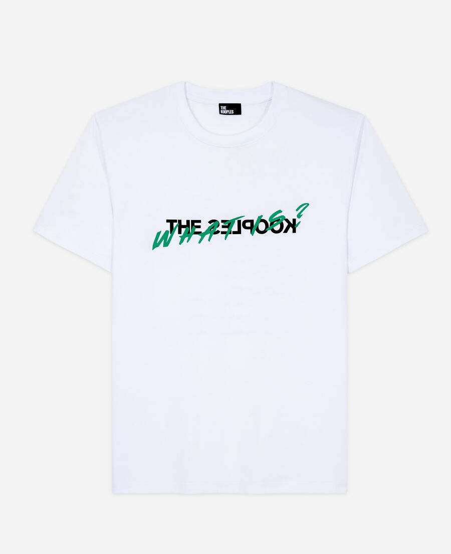 men's white what is t-shirt