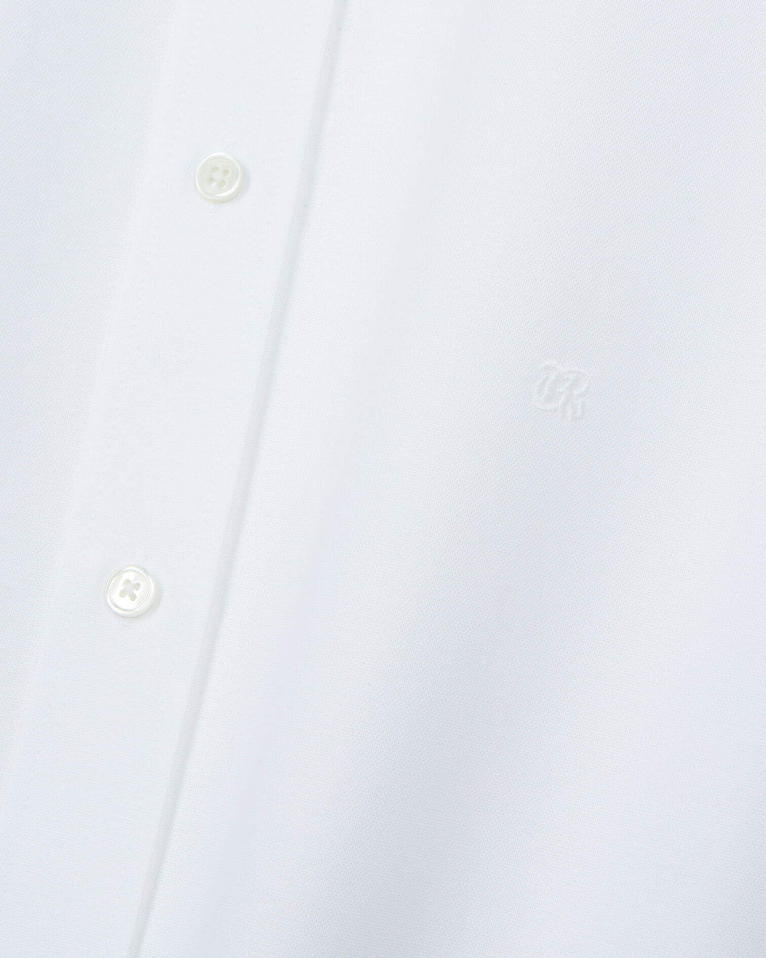 Chemise Oxford blanche, WHITE, hi-res image number null