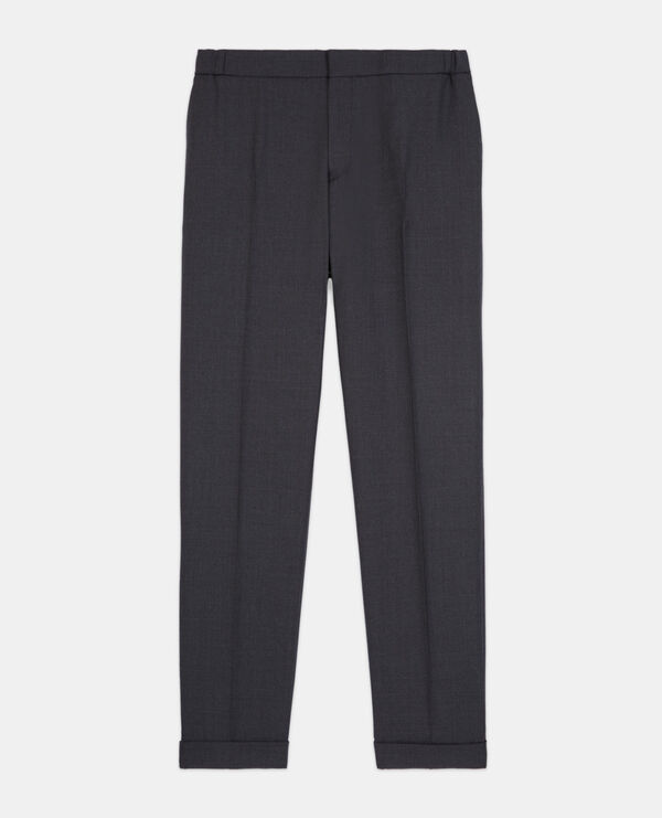 gray wool pants